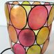 Bohemian mood lamp in Capiz shell and metal - Asian crafts