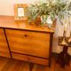 Buffet style années 50, placage teck, laque