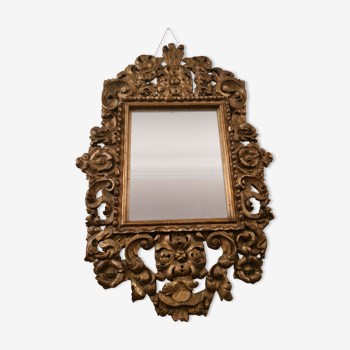 Miroir baroque italien fin xviiieme début xixème