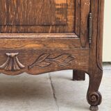 Antique 18th century oak jam jar