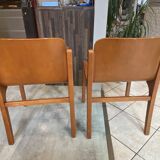 Set of 2 Mito Scandinavian style chairs by Carlo Bartoli for Tisettanta vintage