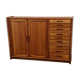 Vintage teak side or highboard