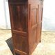Old rustic farmhouse cabinet in fruit wood