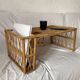 vintage rattan bed meal tray or coffee table design 1960 60