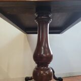 Antique mahogany bistro table