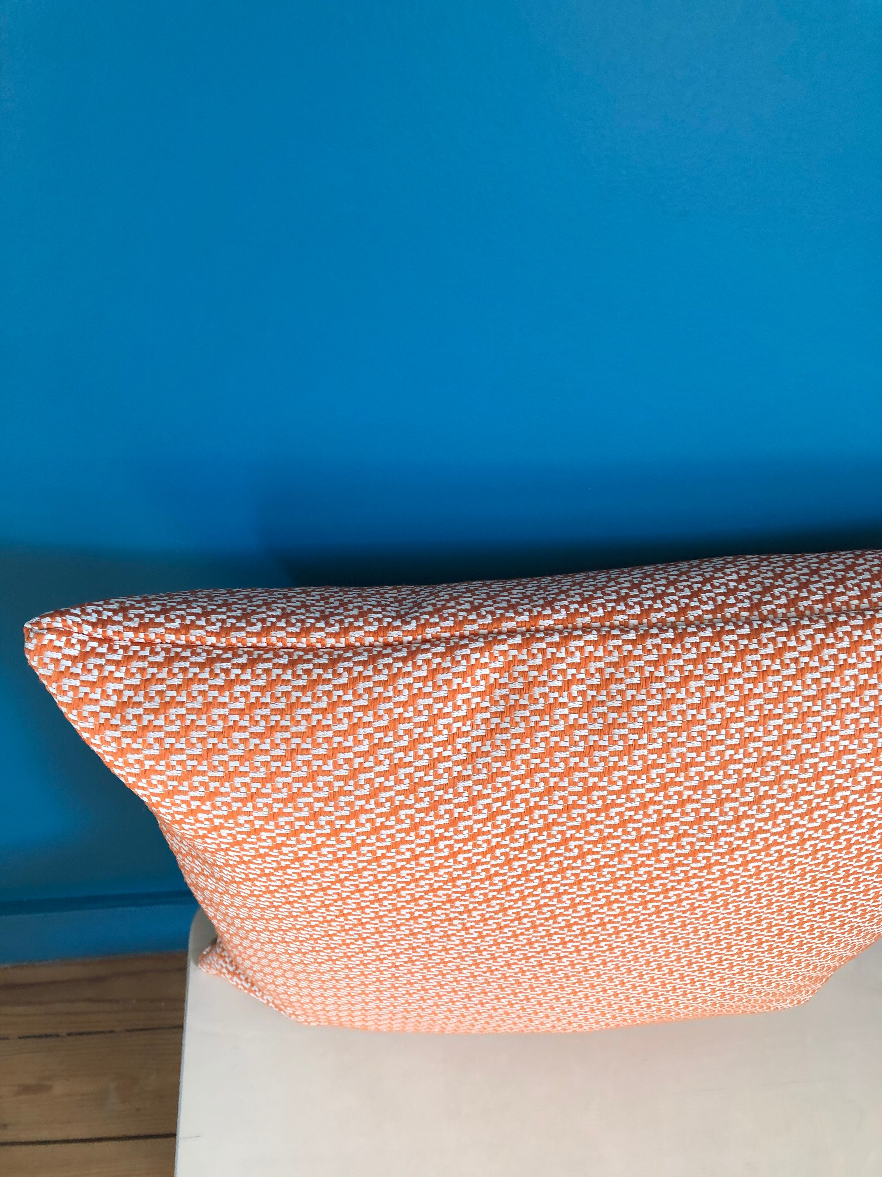 Orange cushion