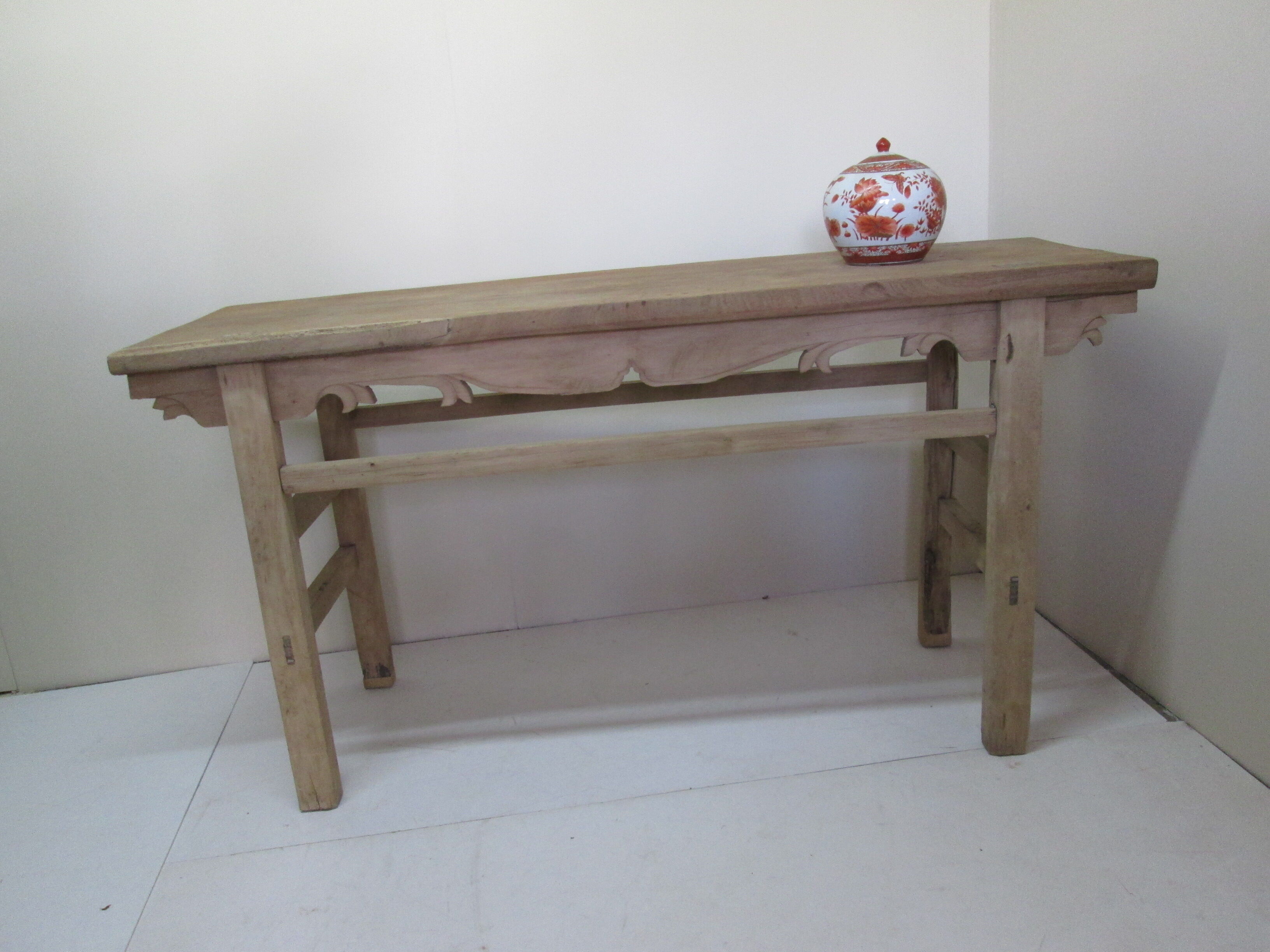 Console pickled wood