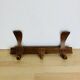 Bruno Paul art deco wall coat rack for Deutsche Werkstätte Hellerau