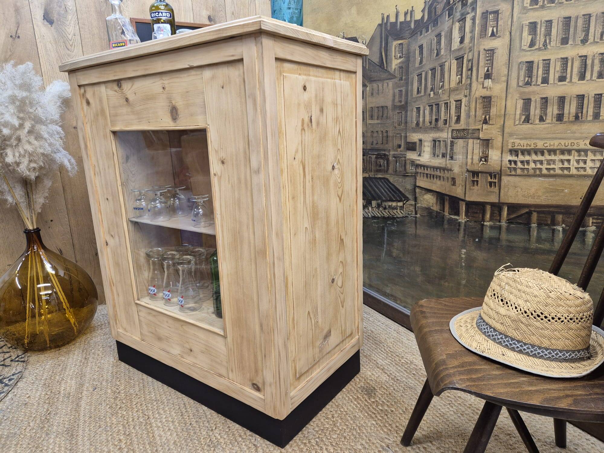 Old shop counter