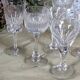Magnificent mismatched crystal glassware set