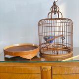 Vintage Vietnam Bamboo Bird Cage