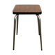 Brown formica stool