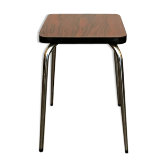 Brown formica stool