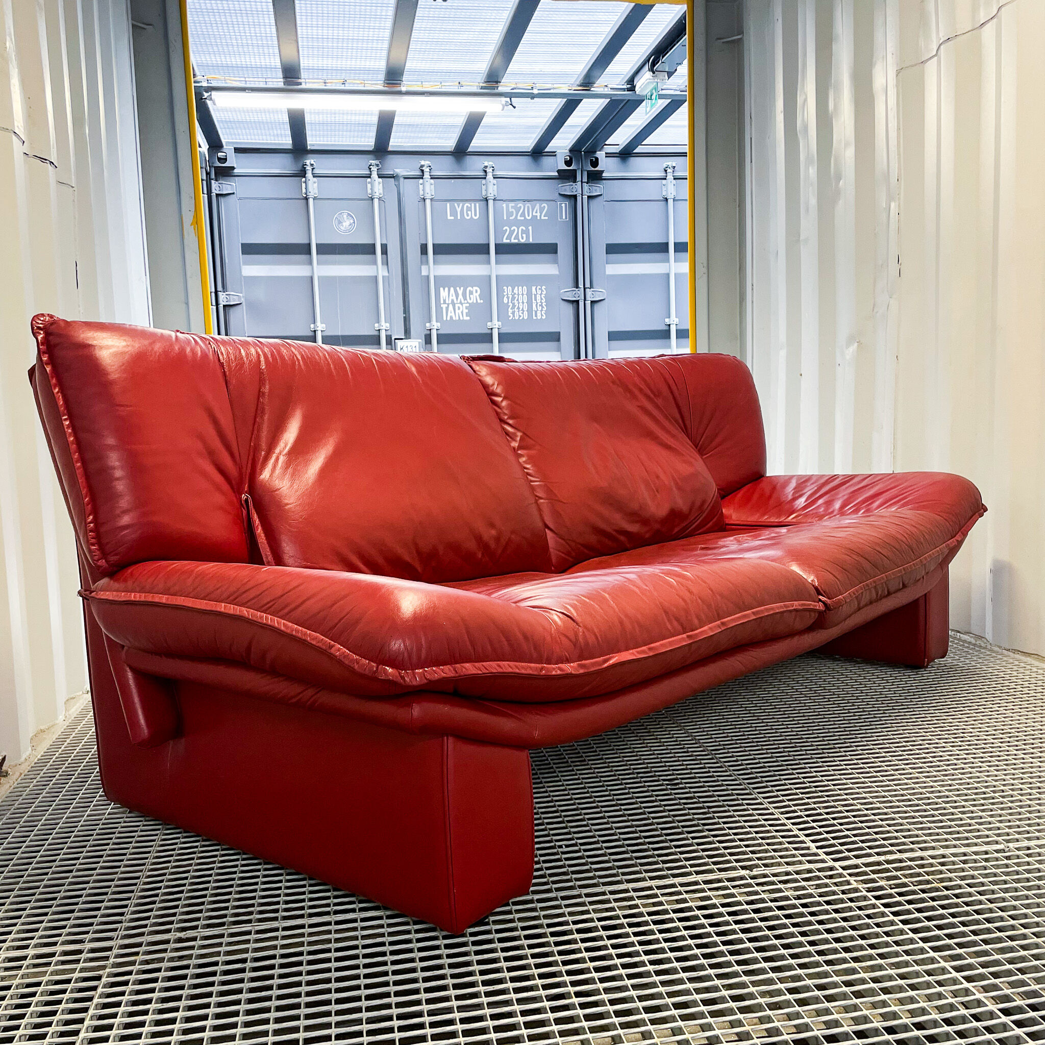 Nicoletti Salotti - 3-seater leather sofa