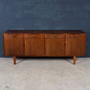 20thC ENGLISH ROSEWOOD SIDEBOARD BY GORDON RUSSELL c.1967