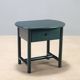 1980s wooden bedside table by Roberti Rattan