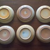 Six hollow plates Sandstone du Marais