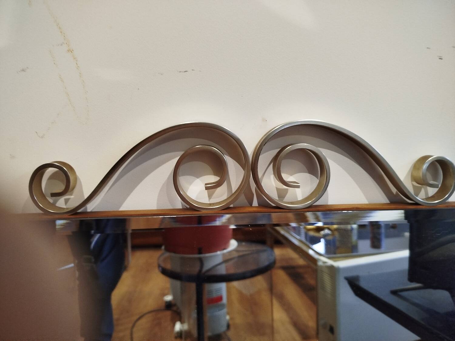 moustache mirror, 1950s