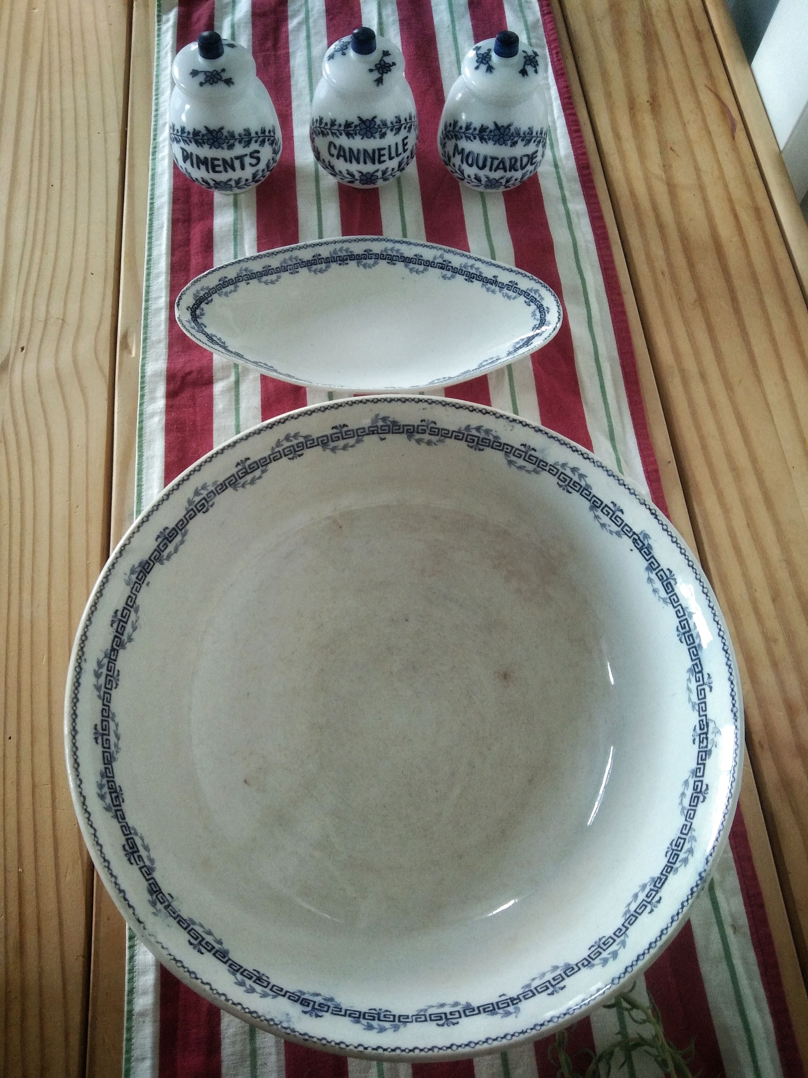 Ancient salad bowl Iron Land Austerlitz