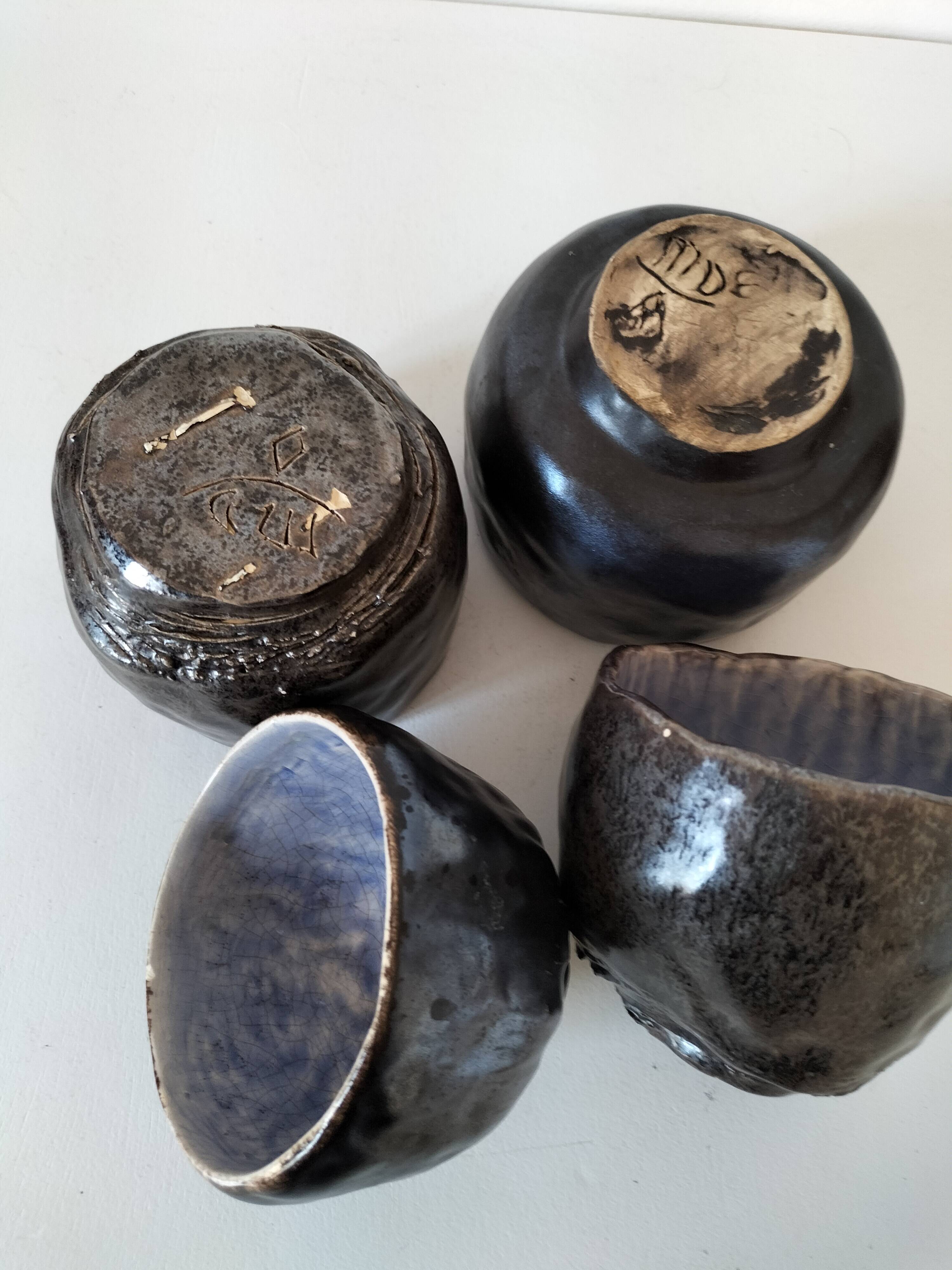 Coupelles céramiques artisanales