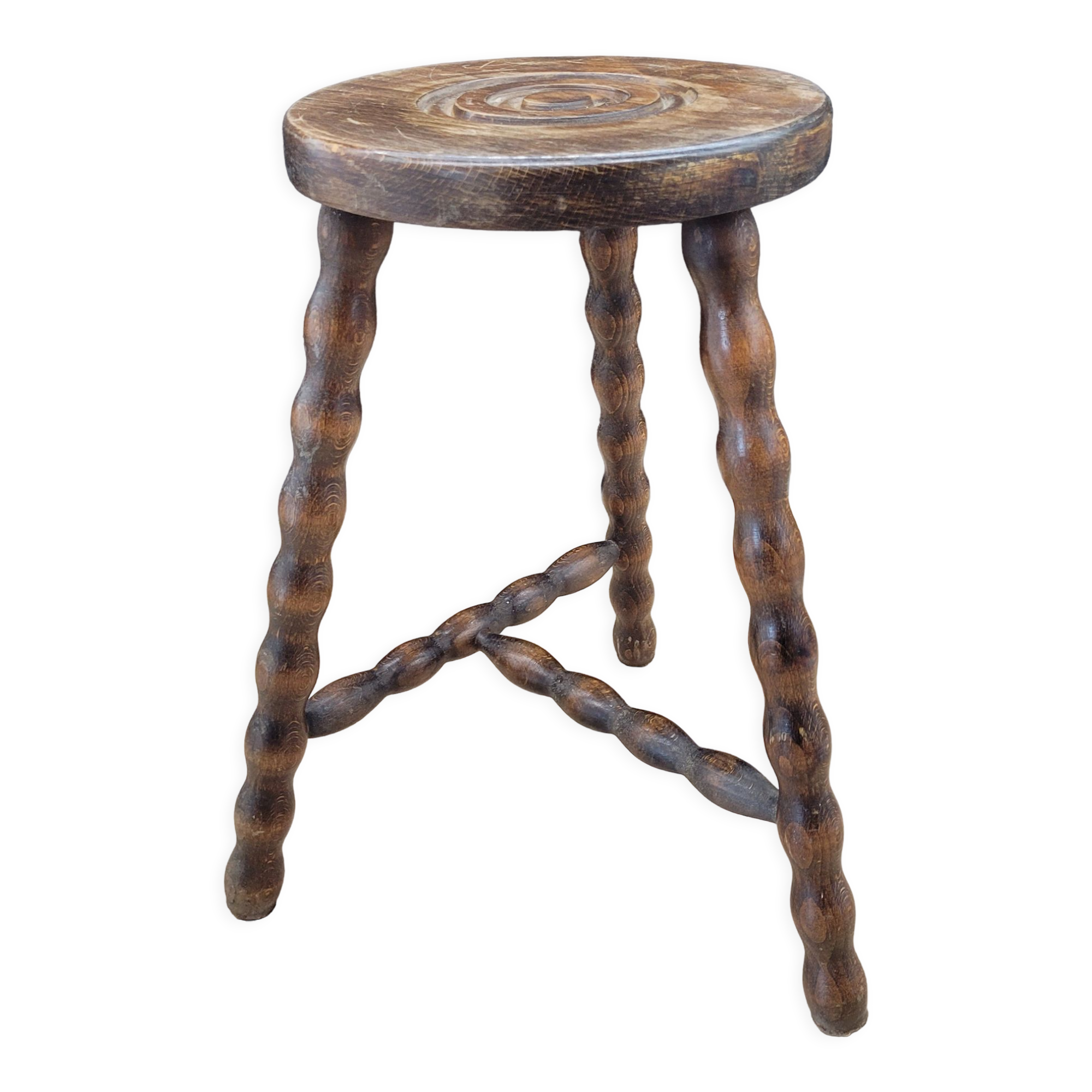 Tripod stool feet ball