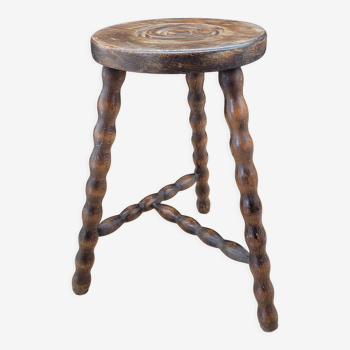 Tripod stool feet ball