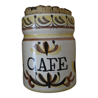 Hand-painted coffee pot