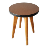 Round stool formica 50-60s vintage