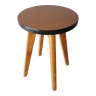Round stool formica 50-60s vintage