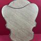 Baroque alcove mirror in gilded wood with Louis XV style moldings - 39.5 x 31.5 cm