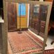 Woodwork mirror fireplace glass Greek frieze decor early 19th Empire 167 x 128.7 cm