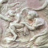 Terracotta bas-relief