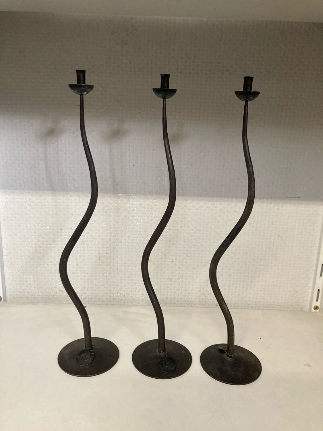 set of 3 Hysteria candle holders