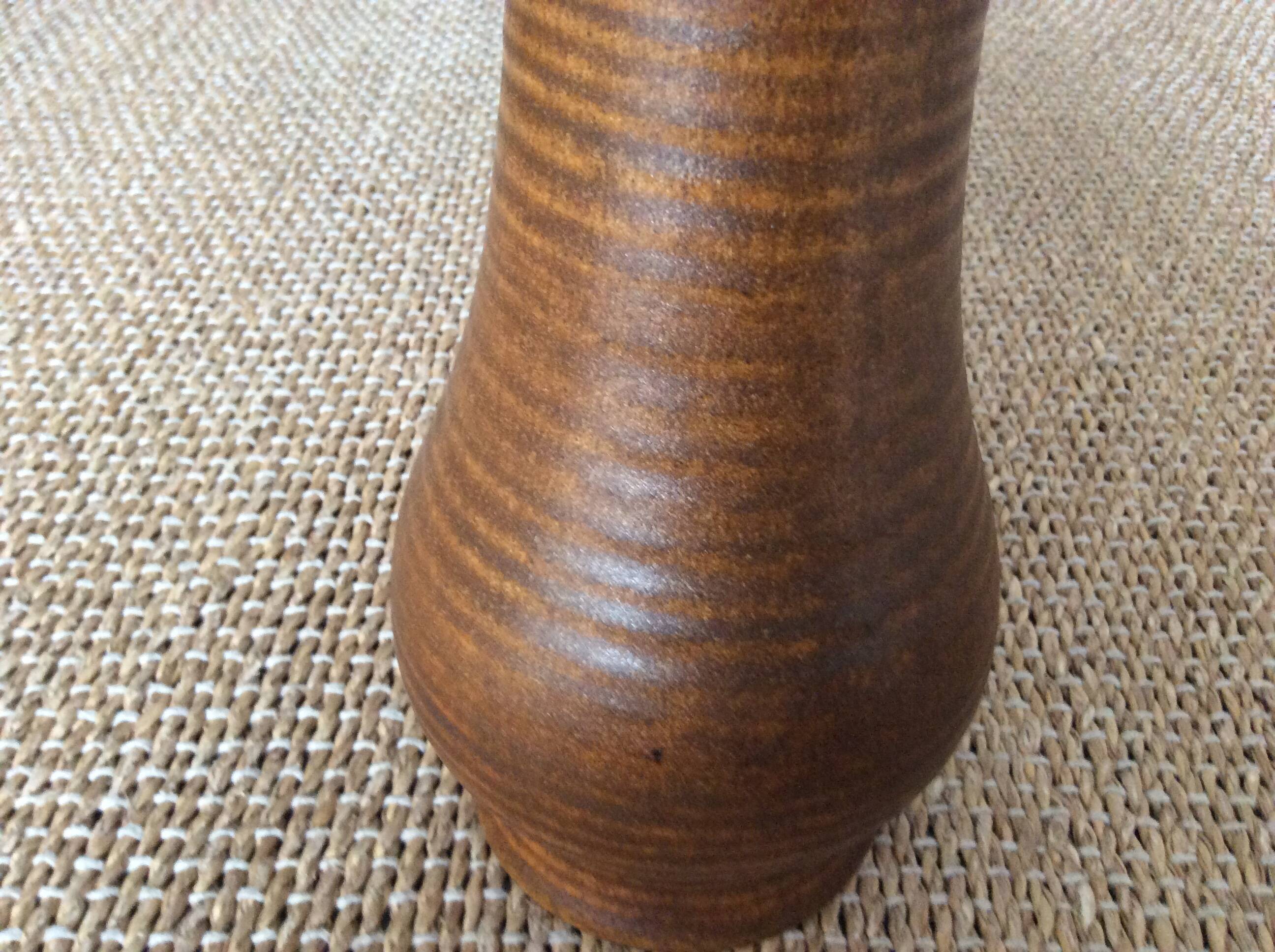 Stoneware sugar bowl