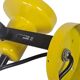 Philips - NWS 85 - wall spotlight - Space Age lighting - yellow - 70's
