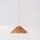 Suspension vintage en osier