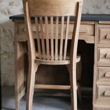 Desk and chair assembly