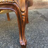 Pair of nineteenth style Louis Philippe mahogany heaters