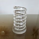 Spring pencil holder in plexiglass 70s 80s