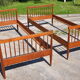 Paire de lits scandinaves