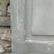 Pair of antique fir closet doors