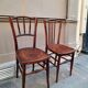 Pair of bistro chairs
