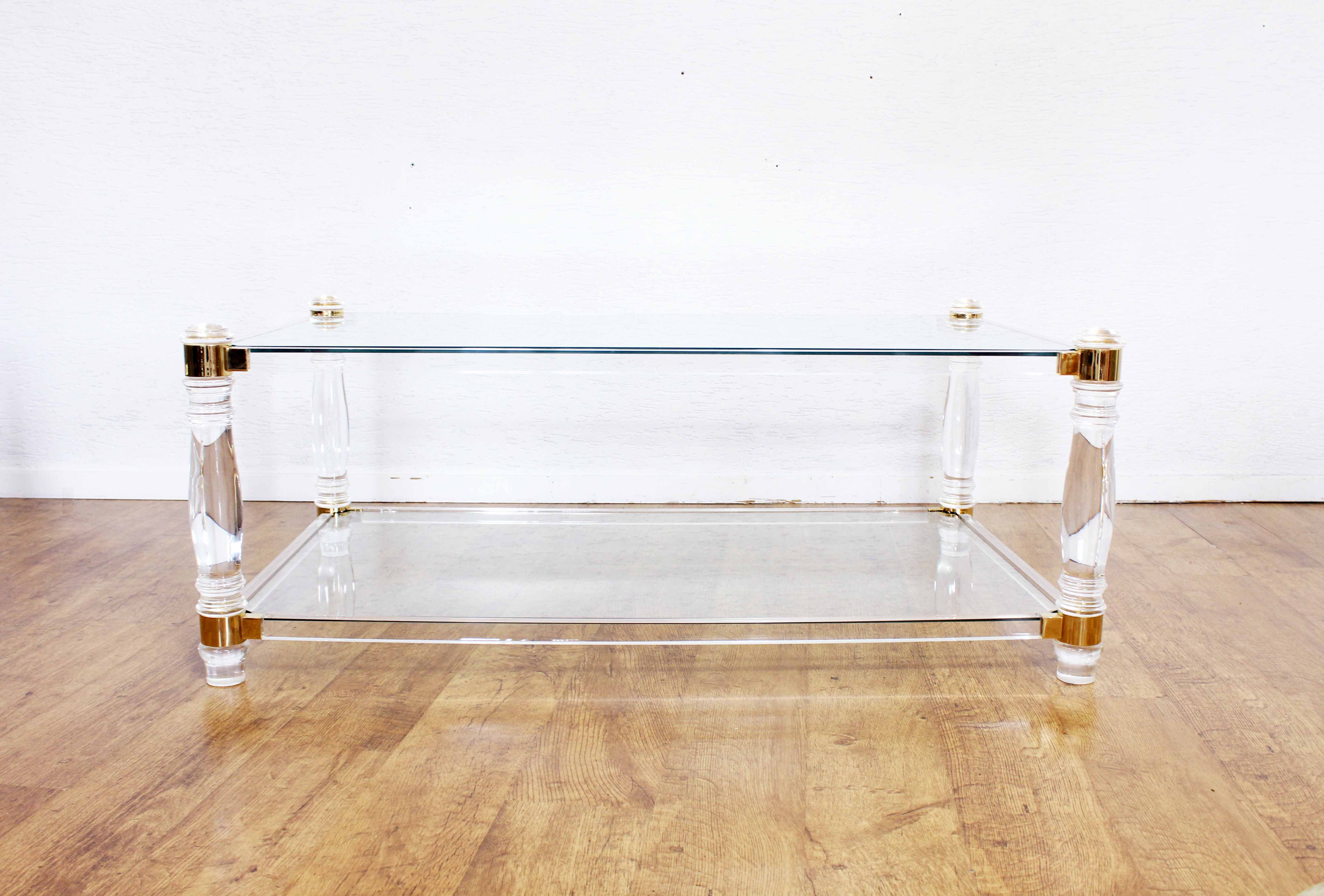 Regency Plexiglas table