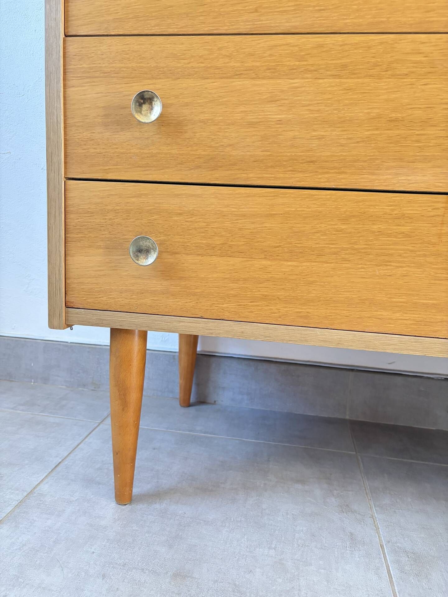 Vintage Scandinavian commode from the 1960s.