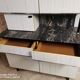 Buffet formica effet marbre