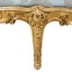 Salon de style Louis XV à chassis en bois doré. Circa 1880.