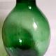 Dame-Jeanne oval canister with wide vintage collar