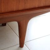 Scandinavian design sideboard buffet in 60s teak