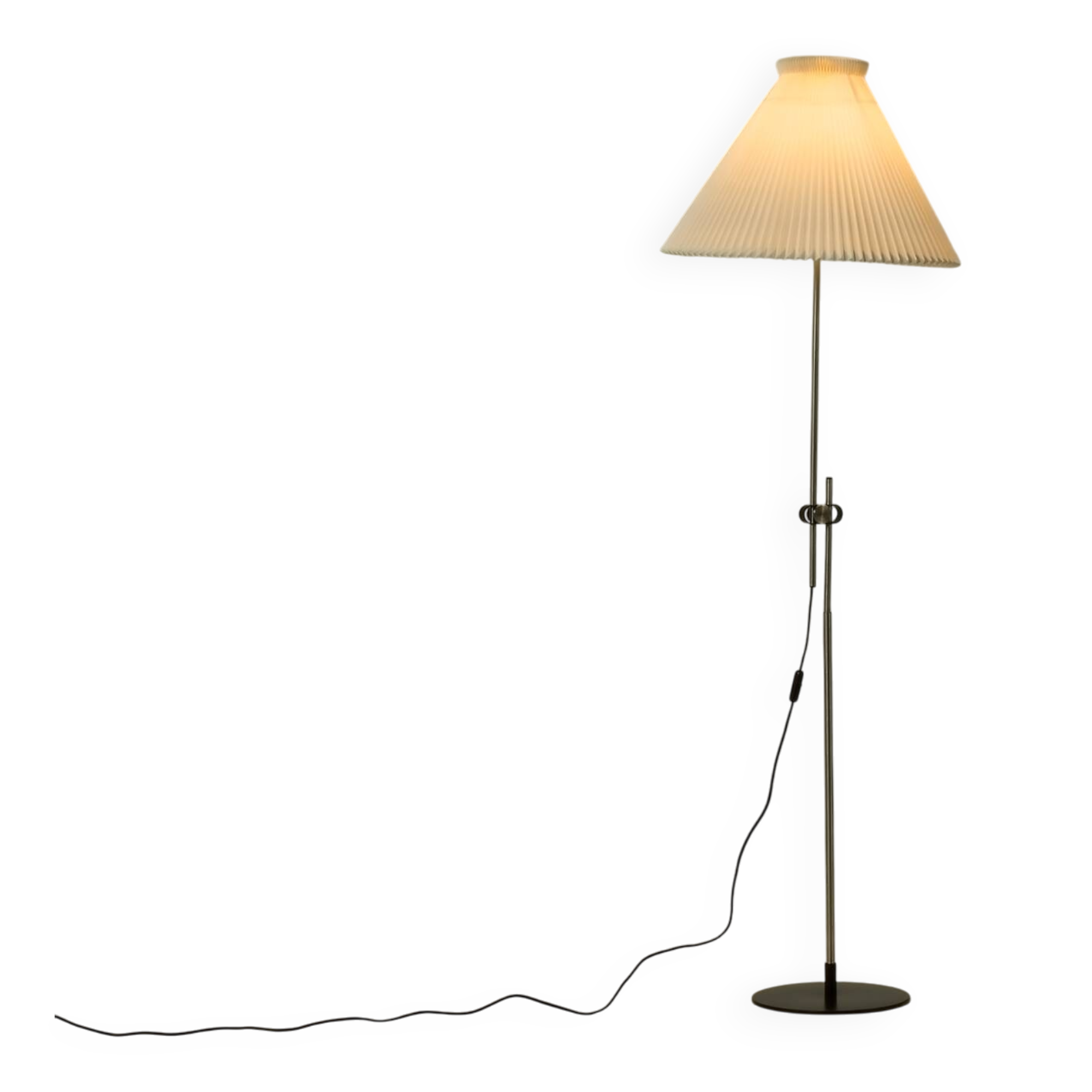 Vintage Le Klint floor lamp model 322 by Michael Bang, Denmark 1980s