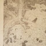 Old map of the essonne
